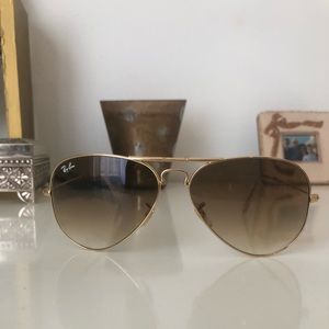 Foldable RayBan Aviators 58mm